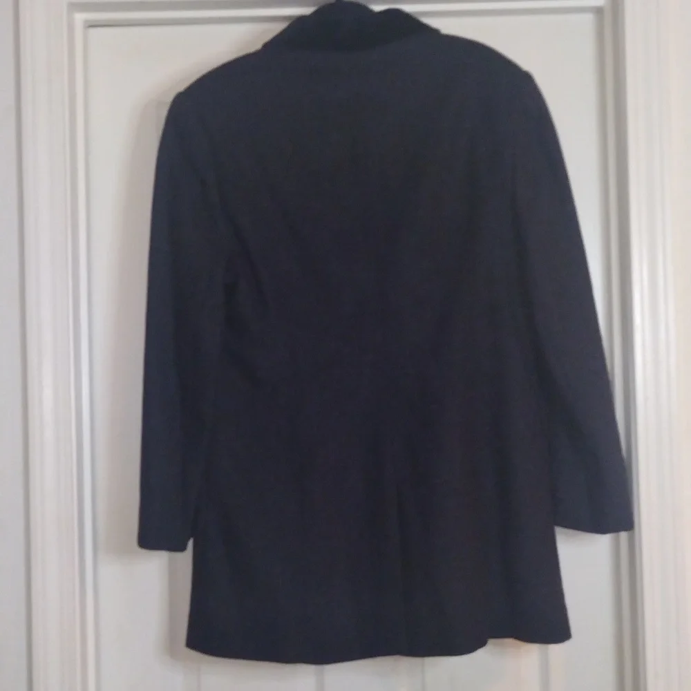 BRAEBROOK women’s 100% WOOL Riding Jacket Velvet collar‎ Fully lined Size 13/14